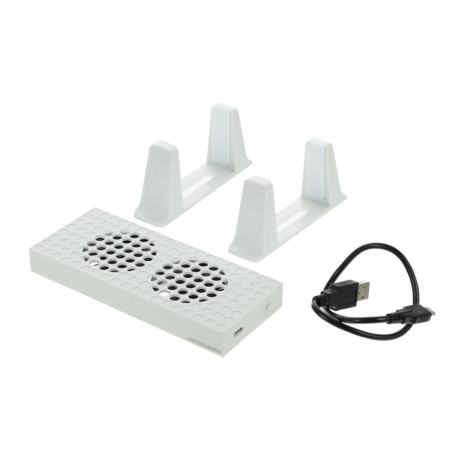 

Cooling Fan Radiator Host Vertical Bracket Heat Sink Base Stand with Abs Accessories