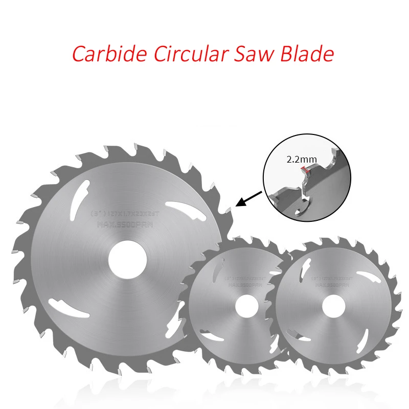 

1PCS Carbide Circular Saw Blade 30T-120T Woodworking Cutting Disc Wheel For Wood Granite Marble Table Saw Angle Grinder