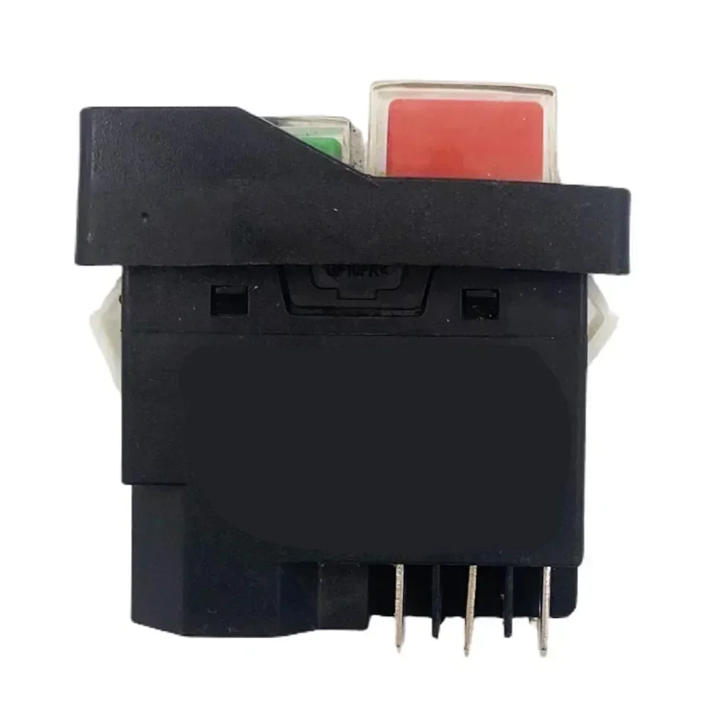 

Table Saw Push Button Switch 089240028147 Compatible With RTS08 RTS12 RTS23 Table Saw Replacement Part Black Plastic