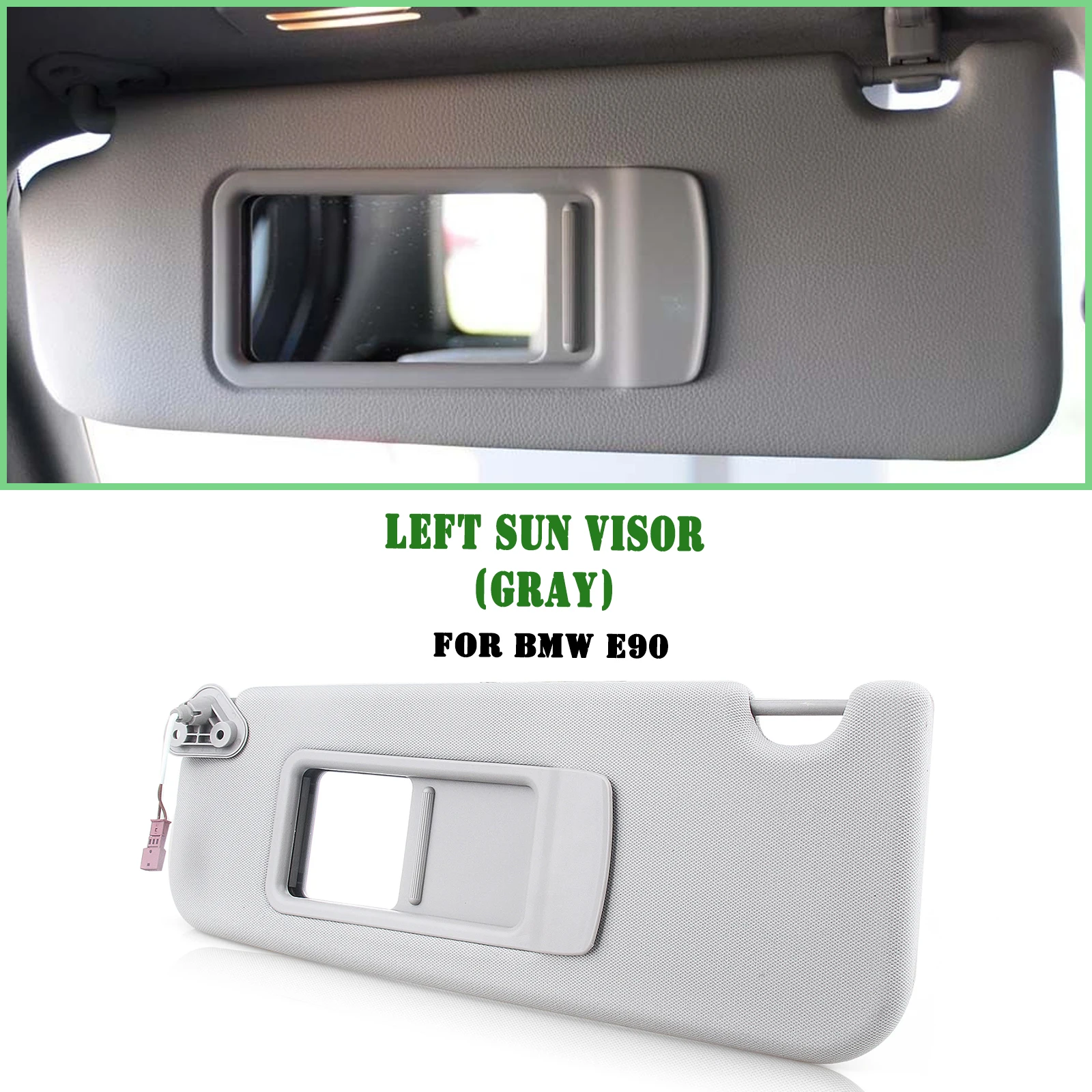 Inner Sun Visor Car Front Shade Windshield Blind Sunvisor Sunshade For BMW E84 X1 E90 E91