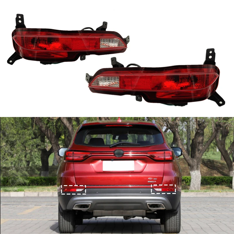 

Auto Rear light Foglamp left and right For Chinese CHANGAN CS75 SUV 2018 car rear fog lamps motor part 4133210-M01 4133220-M01