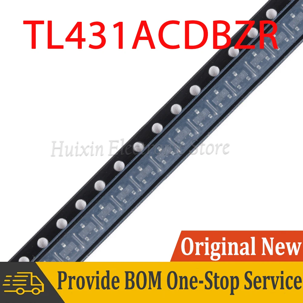 

5pcs TL431ACDBZR TL431ACD SOT-23-3 Adjustable Precision Shunt Regulator SMD New and Original IC Chipset