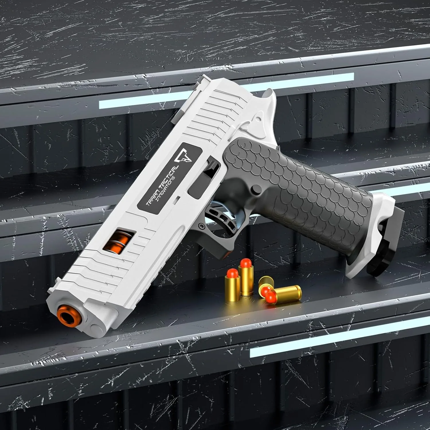 2011 Pistol Automatic Continuous Firing Decompression Gun  Shell Ejection Empty Hanging Desert Eagle Toy Gun Boys Gift