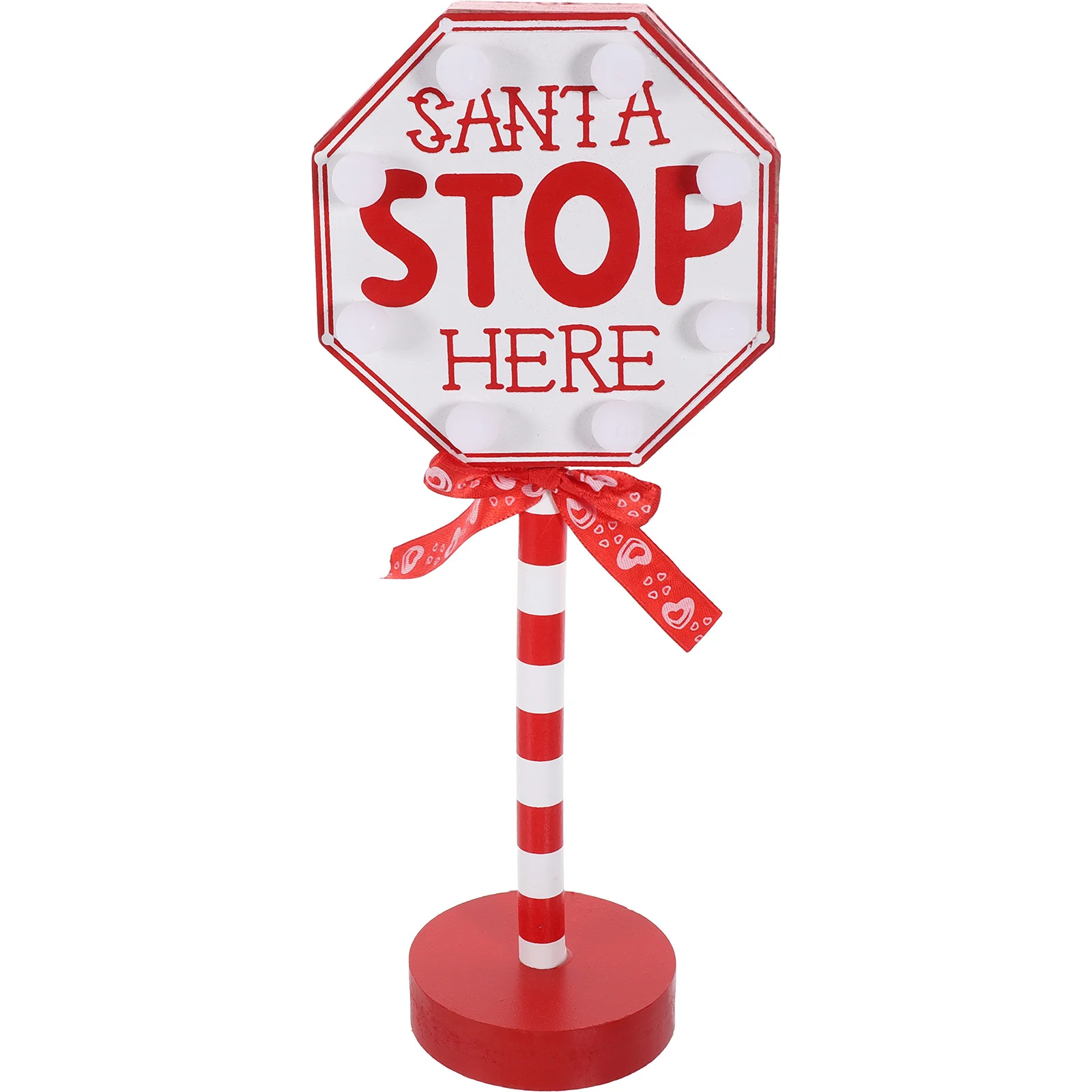 

Wooden Christmas Light Decor Unique Design Exquisite Craftsmanship for Yard Garden Porch Festive Atmosphere Decor