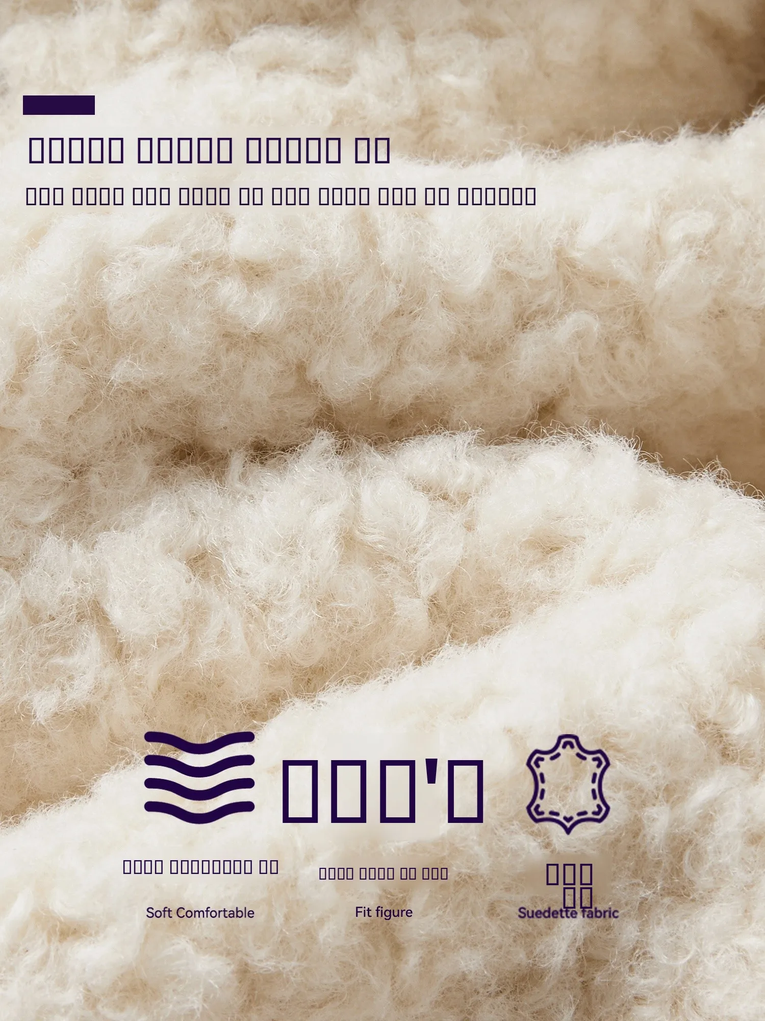 Cindral Damen Langer Wildleder-Mantel mit Fellbesatz, Freizeit-Oberbekleidung, Locker Geschnitten, Polyester-Stoff, Winter-Jacke