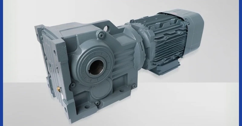 Reduktor z kołami stożkowymi spiralnymi