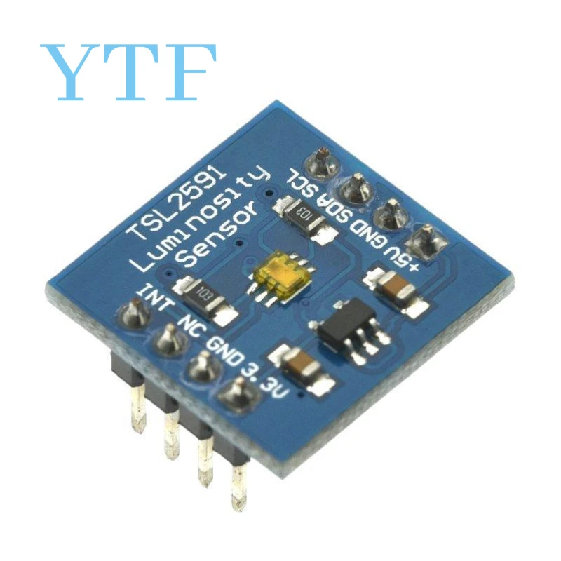 TSL2591 High Dynamic Range Digital Light Sensor Module IIC I2C TSL25911FN Light Sensor Breakout Board 3.3V 5V For Raspberry Pi