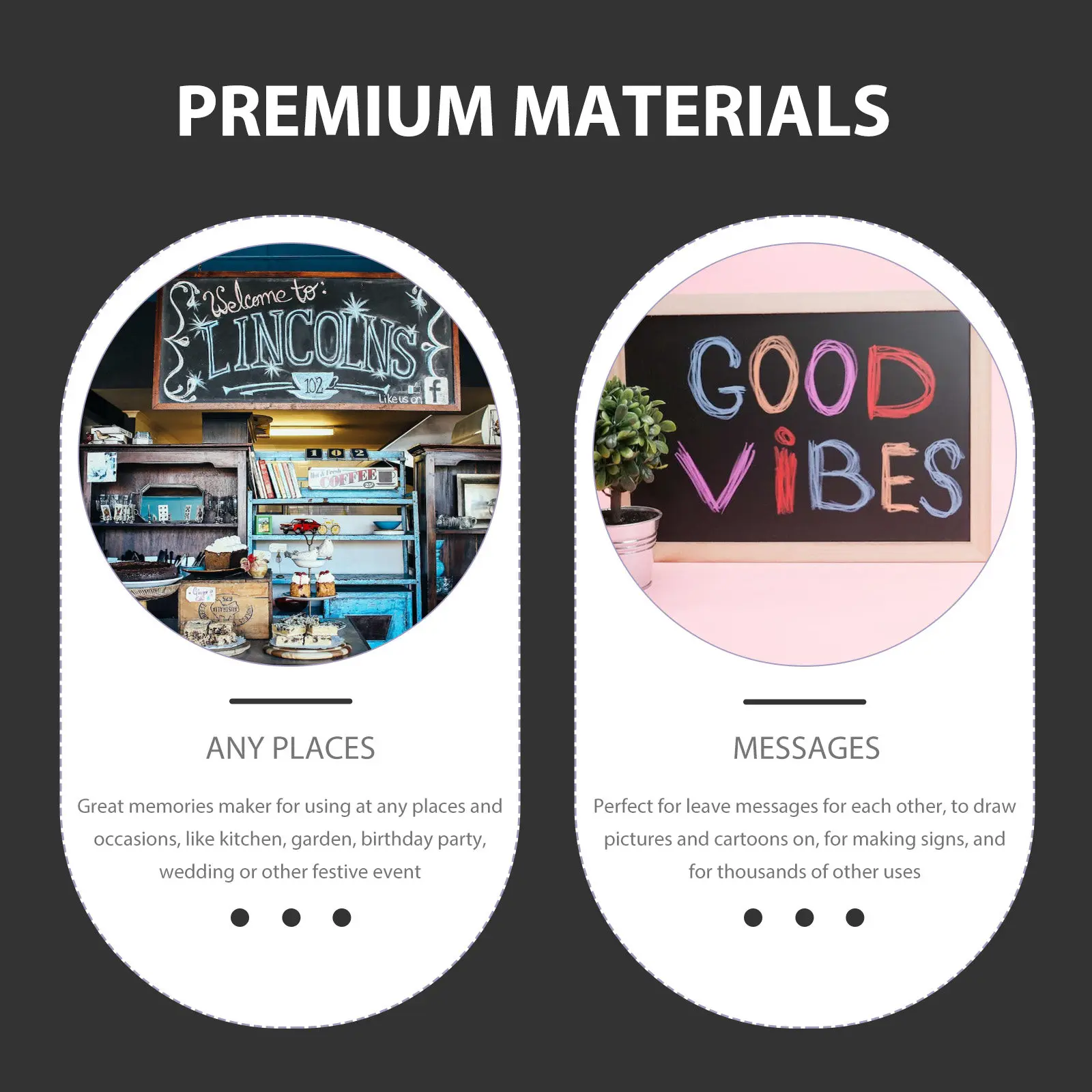 

Прямоугольная маленькая настенная доска для заметок, многофункциональная меловая доска-напоминание для класса и офиса