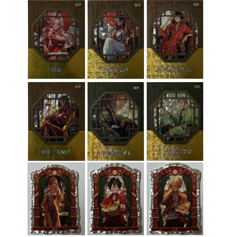 

Японское аниме ONE PIECE Monkey D. Luffy Usopp Nami Roronoa Zoro Коллекционные карты Рождественские подарки на день рождения Детские игрушки