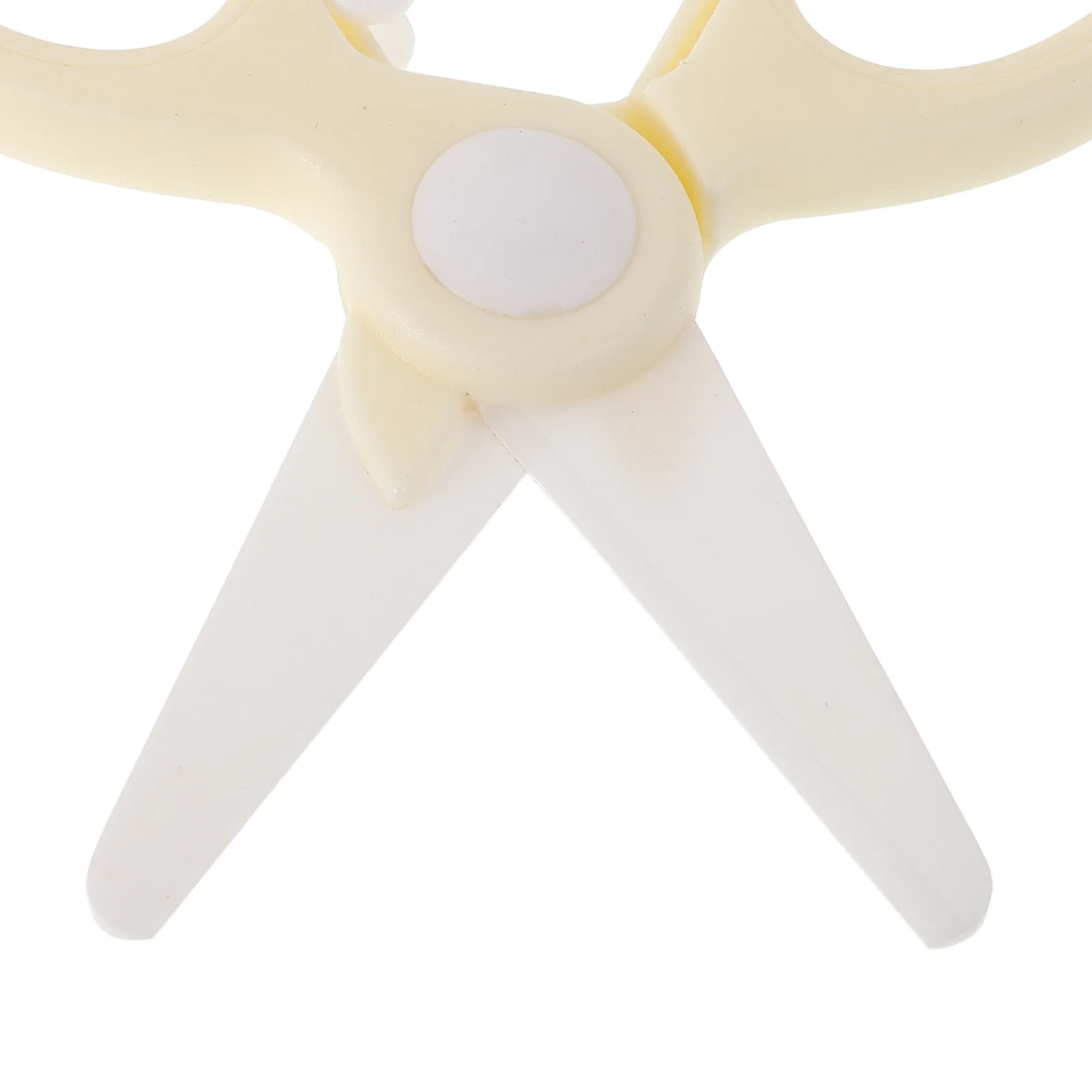 مقص تقطيع الطعام من السيراميك المحمول، أداة مطبخ متعددة الوظائف لأغذية الأطفال، معكرونة اللحوم، قطع الخضروات #4