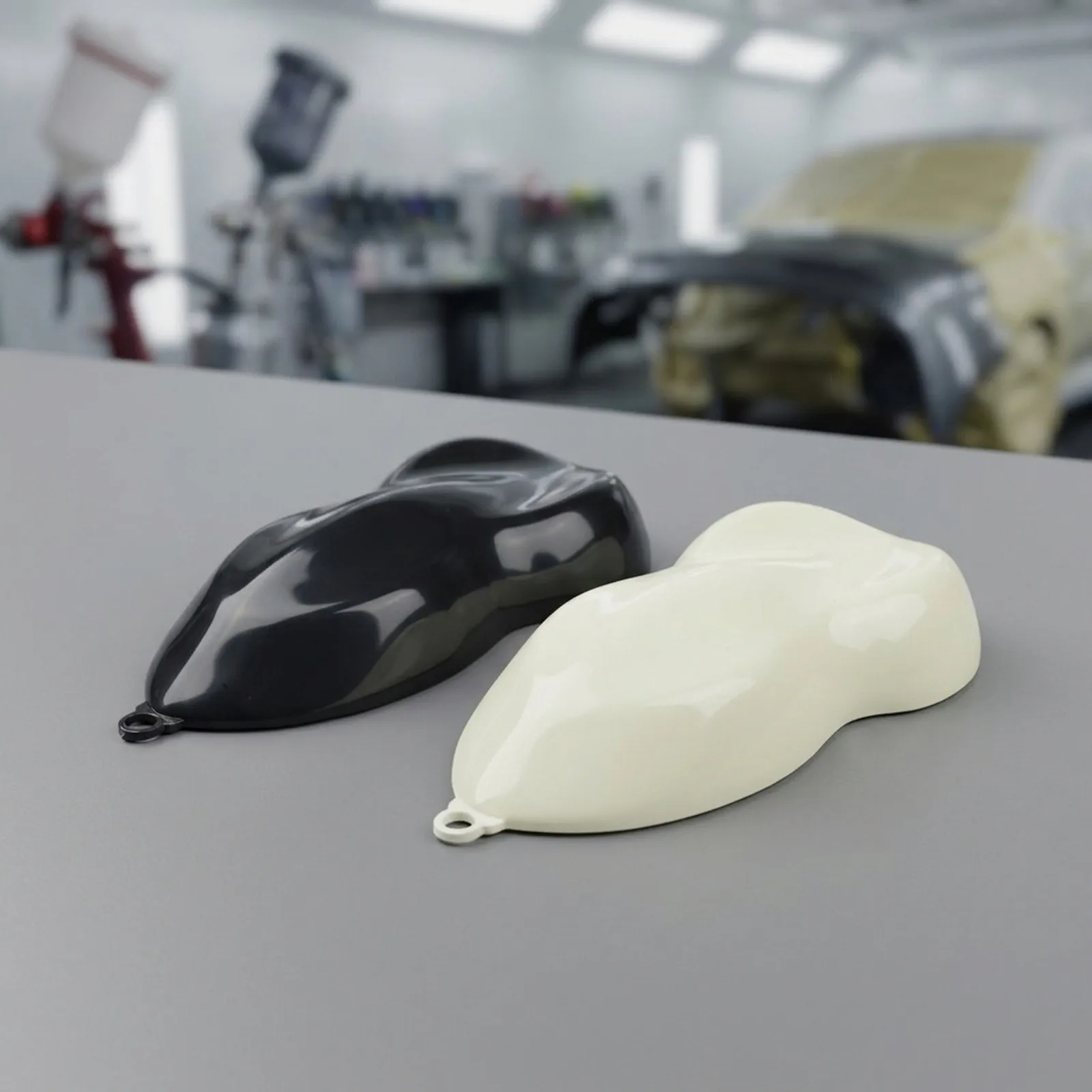 Hydrographic Testing Display Made from Polystyrene with Precision Curvature to Reflect True Automotive Behavior