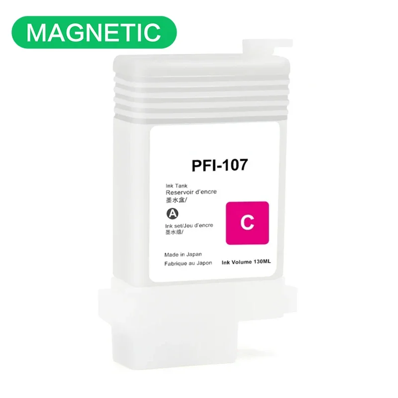 Imagem -02 - Cartucho de Tinta Recarregável para Canon Pfi107 Ipf670 Ipf680 Ipf685 Ipf770 Ipf780 Ipf785 Ipf670 Ipf770 Ipf 670 Pfi107 Pfi 107