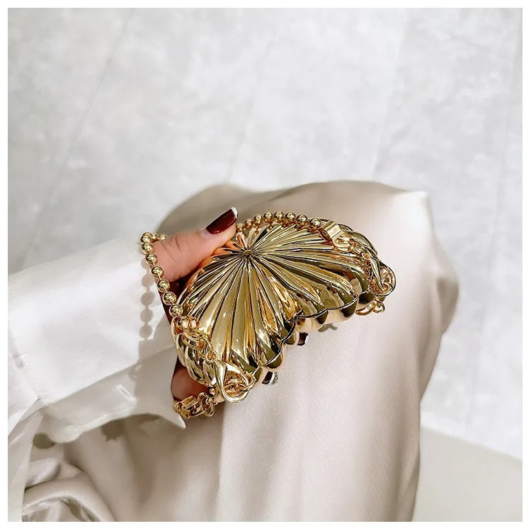 2025 Mini Damen Acryl Abendtasche Designer Luxus Gold Silber Handtaschen Geldbörse für Hochzeit Party Kette Umhängetasche Umhängetasche – Detail 32