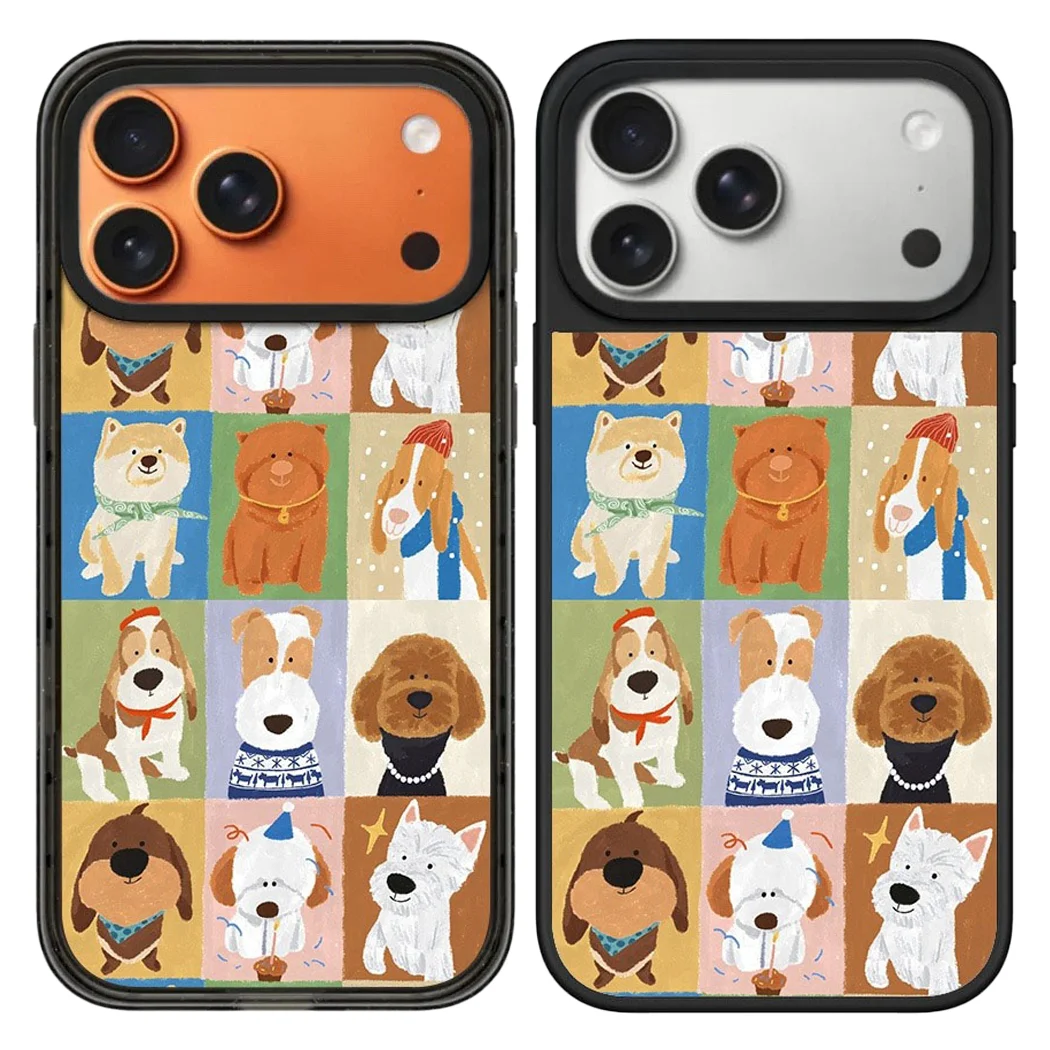 حافظة مغناطيسية للكلاب أكريليك / مرآة: متوافقة مع آيفون 17 16 15 14 13 12 Pro Max 17 Air #1