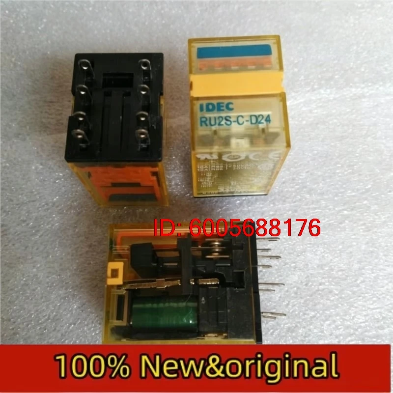 5pcs New Relays relay RU2S-C-D24 DC24V 8 feet