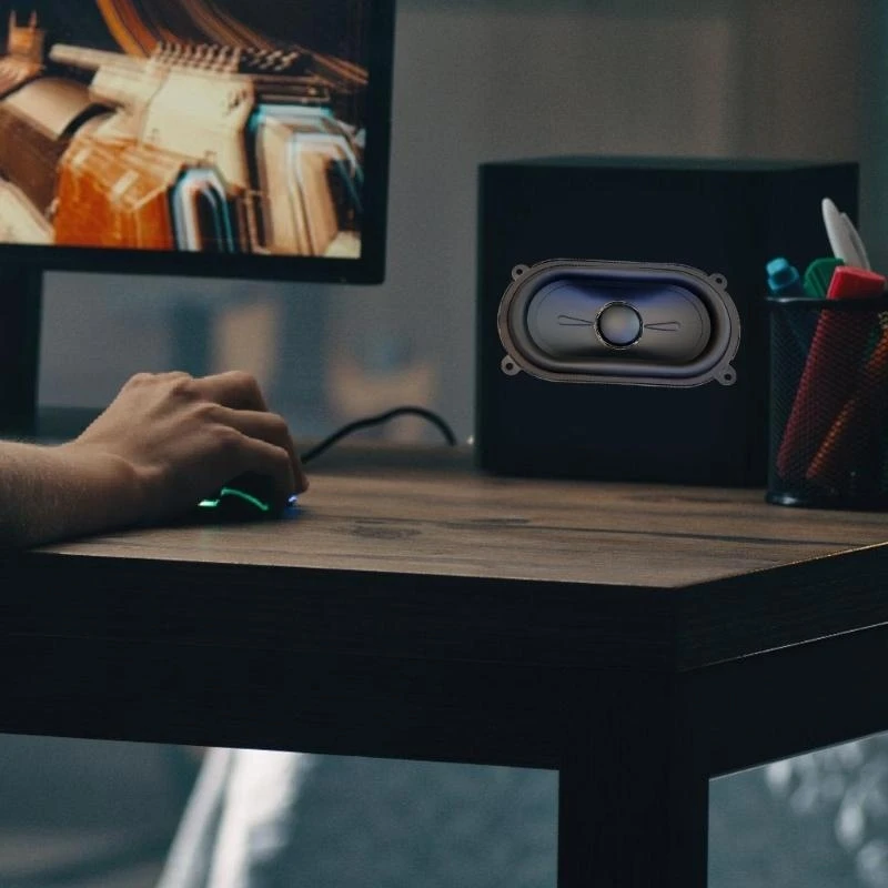 ลำโพงแม่เหล็กภายนอก D0UA 3x6inch พร้อมเอาต์พุตเสียงเบสลึกสำหรับโครงการ DIY