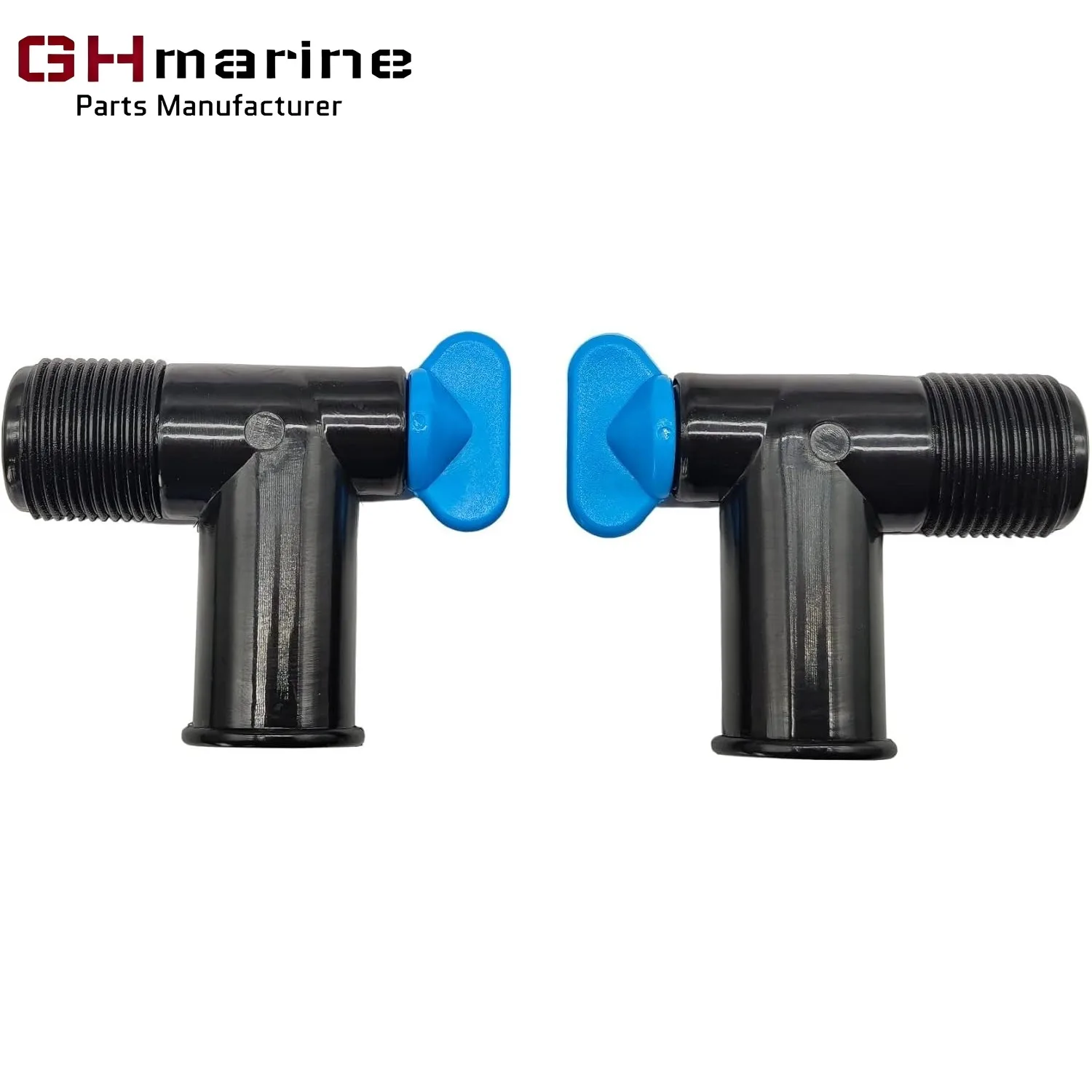 

862210A01 Exhaust Manifold 90 Degree Drain Plug Elbow Drain Valves for MerCruiser 4.3-6.8L V6 V8 Engines 22-806926A1 18-4224
