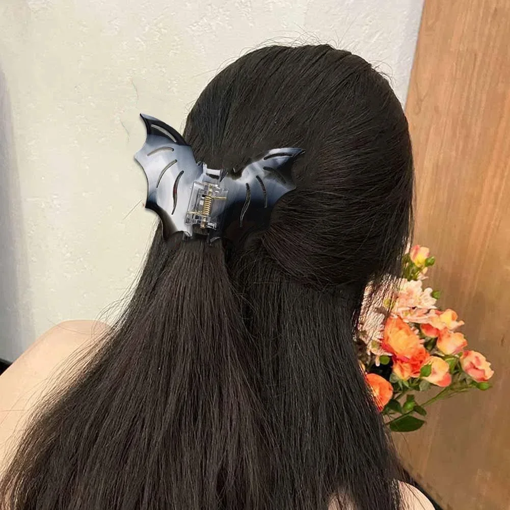 Festival Hair Decor Cool Bat Hair Clip Crab Hair Shark Clip Fashion Claw Clips Hairs Accessories for Women Creative Gifts