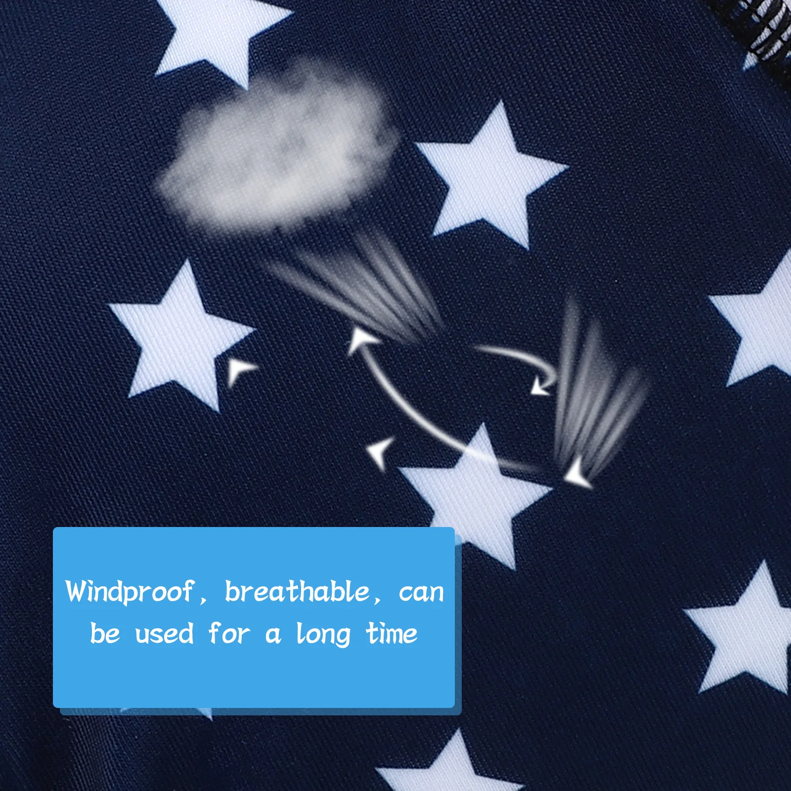 

3Pcs Outdoor Cycling Caps Sunproof Polyester Star Printed Headwear for Men Women Running Hiking Biking Cycling Caps