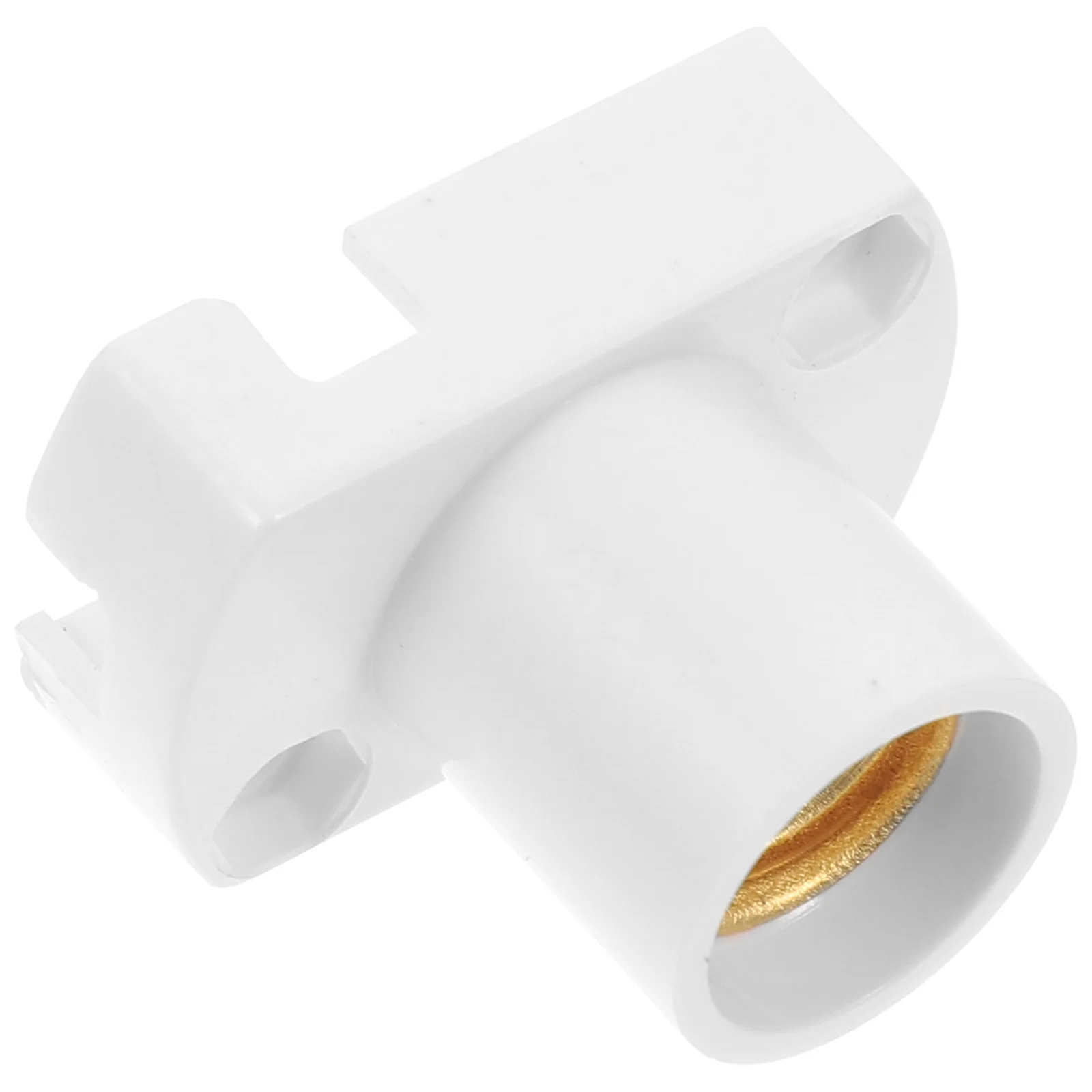 

E12 Lamp Holder Light Bulb Screw Base Metal Pendant Lamp Part Easy Installation Refractory Versatile Applications E12