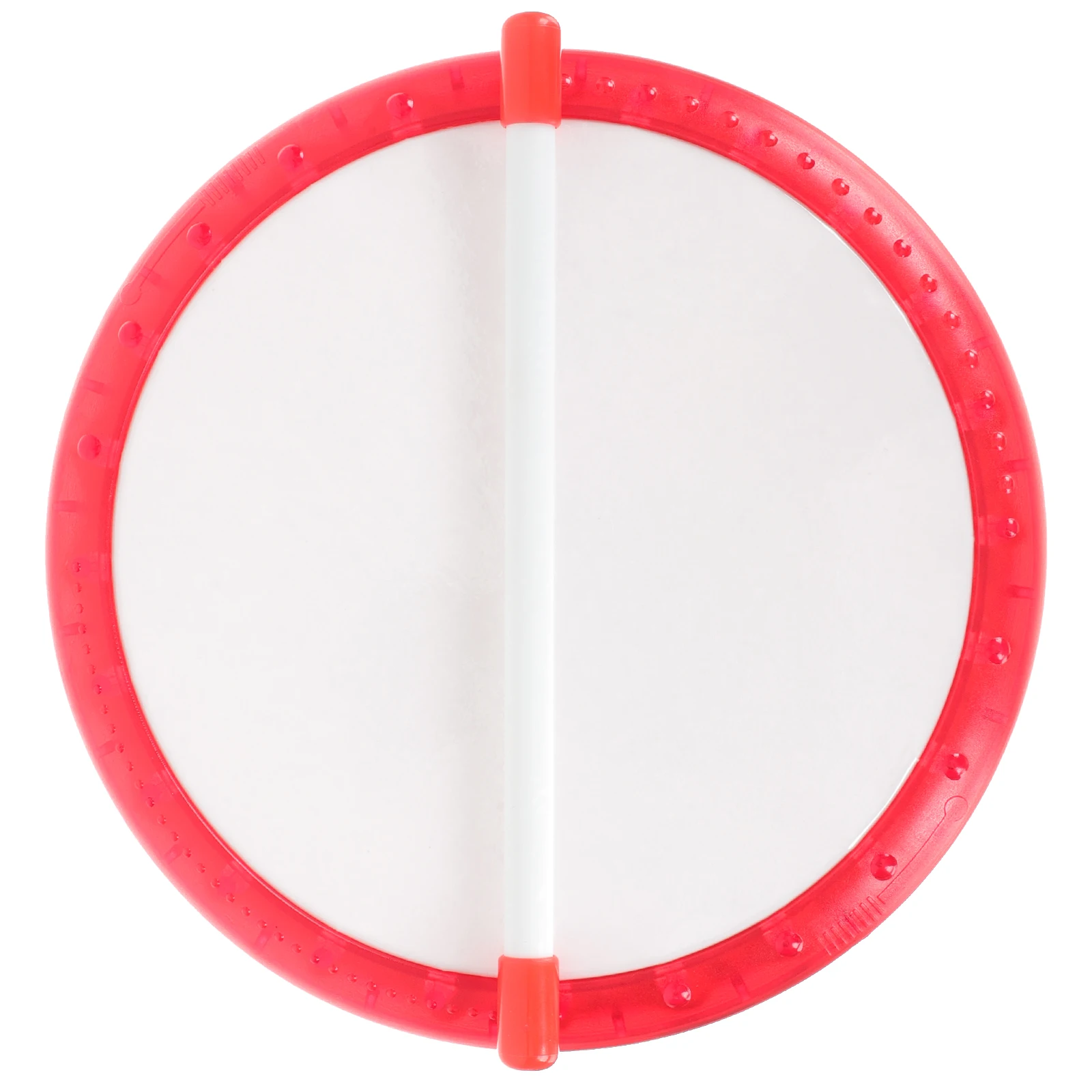 Strumenti musicali per bambini Giocattoli a tamburo che batte a mano Percussioni per bambini per bambini Tamburello Rosso Baby