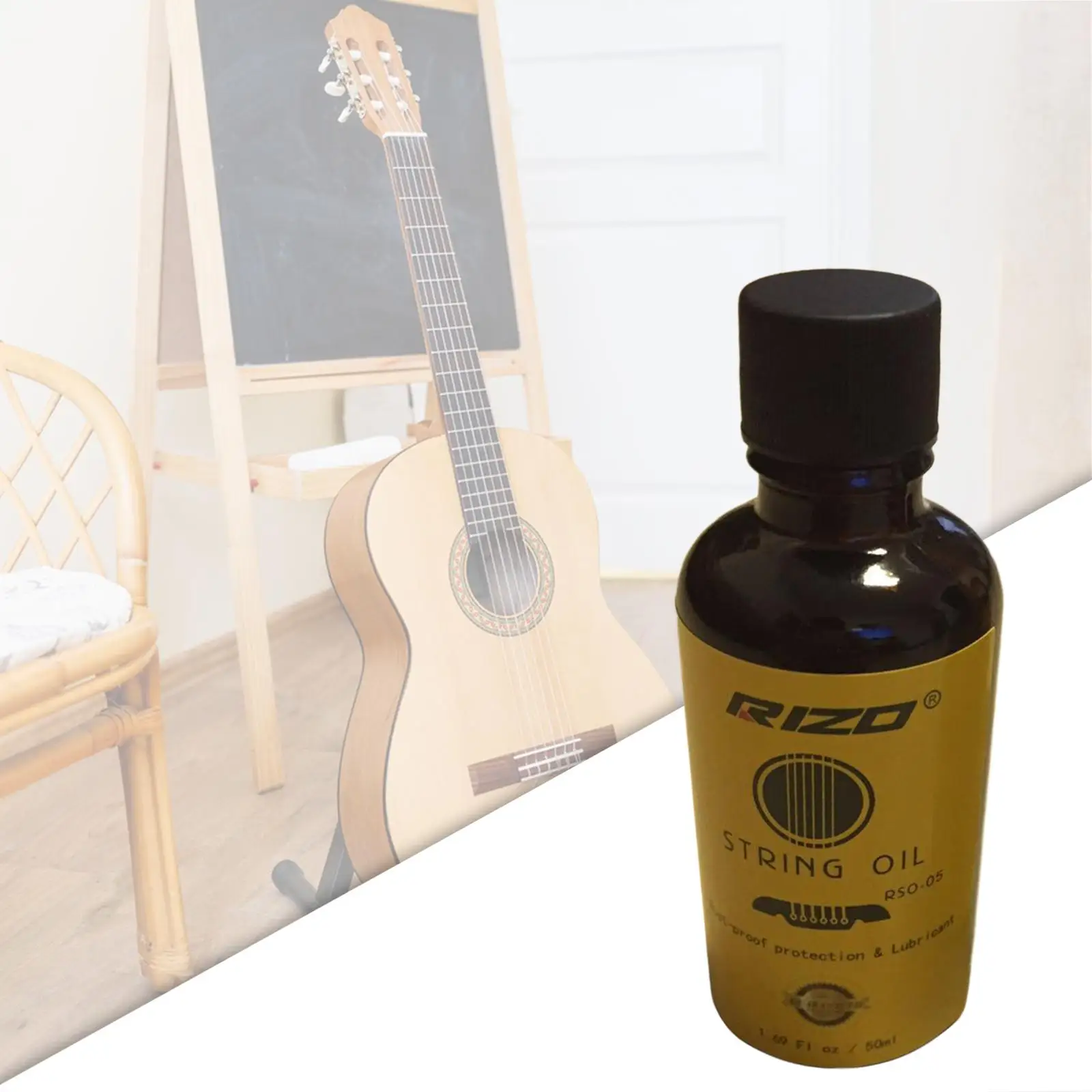 Fingerboard Lemon Oil Fingerboard Nursing Oil Rustproof Guitar String Cleaner and Lubricant for Conditions to Resist Dryness