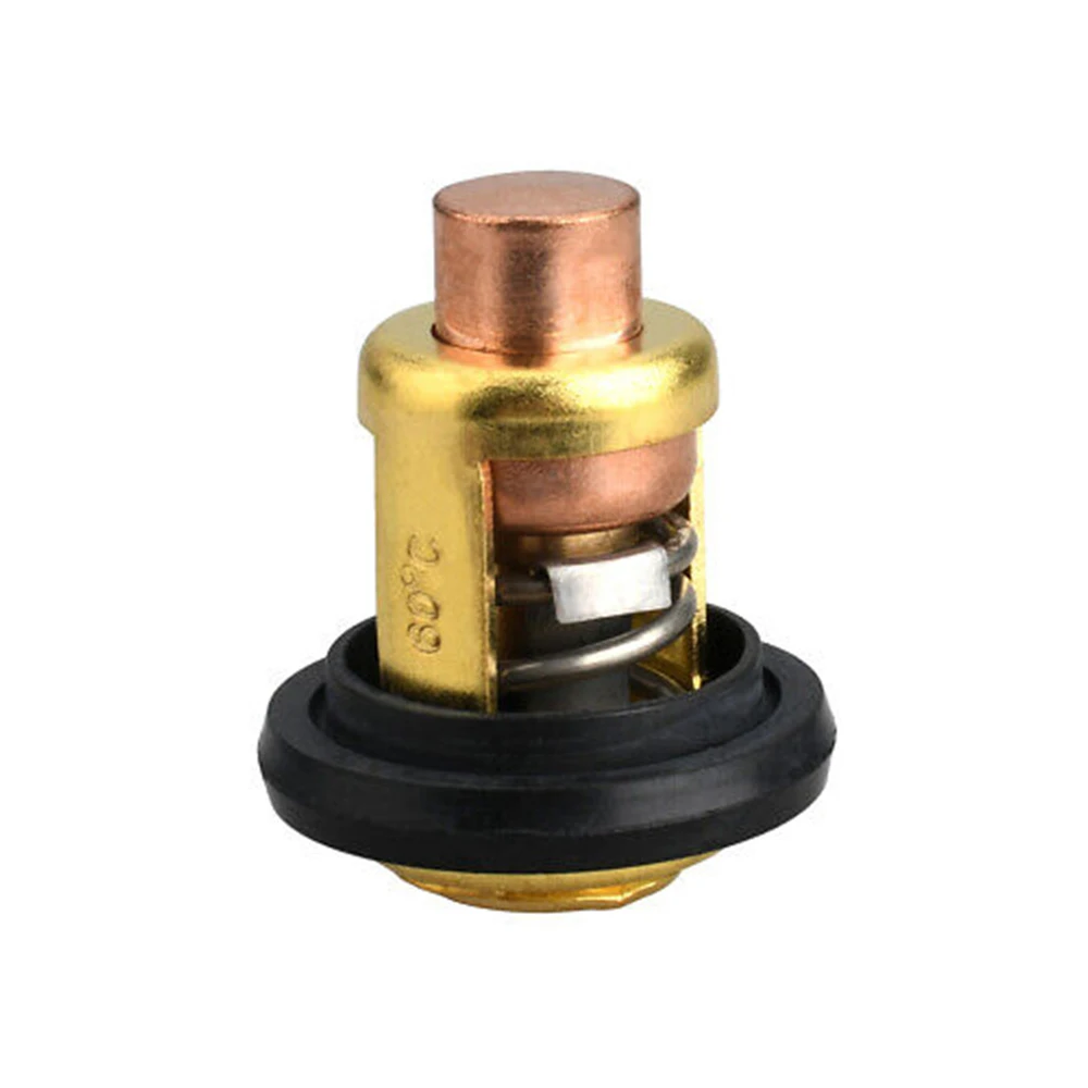 60℃ Outboard Thermostat 6G8-12411-01 66M-12411-01 For YAMAHA Outboard 4 Stroke 2.5HP 4HP 8HP 15HP 30HP 40HP 50HP 60HP 70HP 80HP