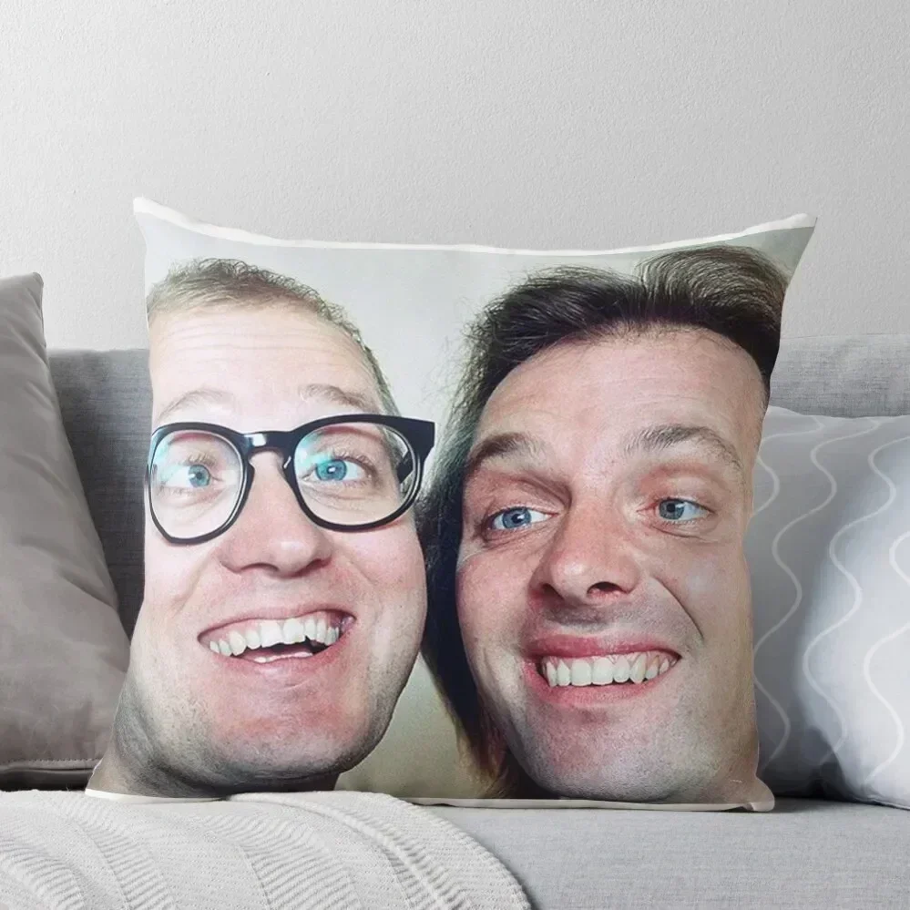 

Ade Edmondson and Rik Mayall Throw Pillow pillow cover christmas Ornamental Pillow Christmas Covers