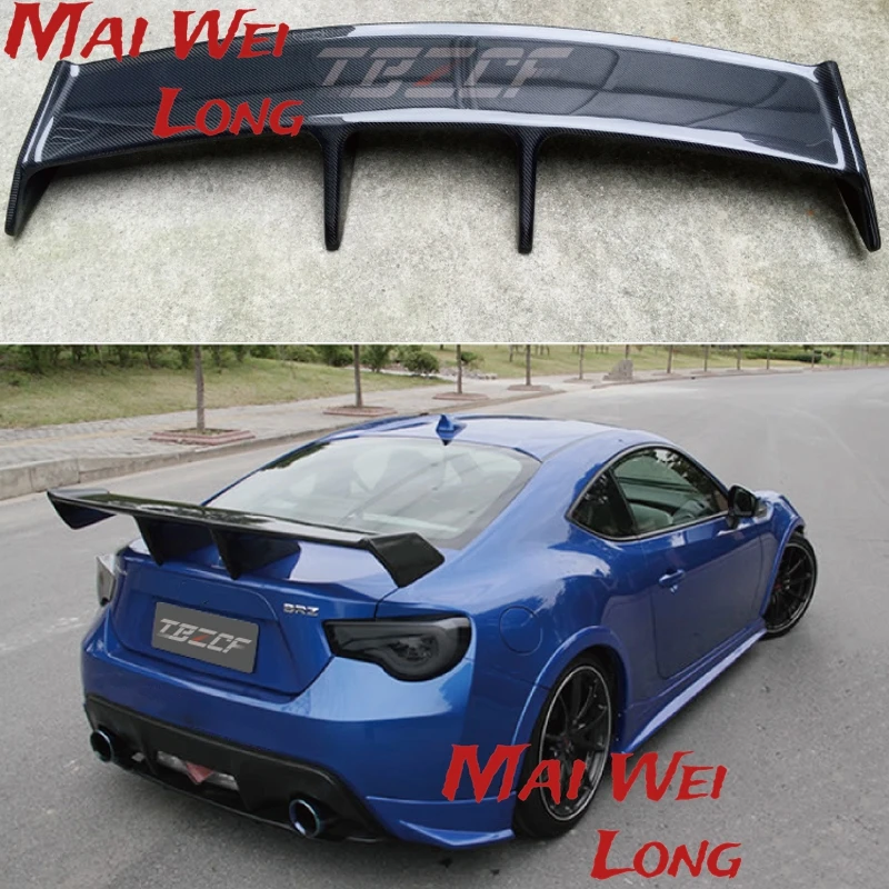 

Car-styling Carbon fiber Material ZELE Style GT 86 BRZ Rear Trunk wing spoiler For Subaru BRZ Toyota 86 GT86