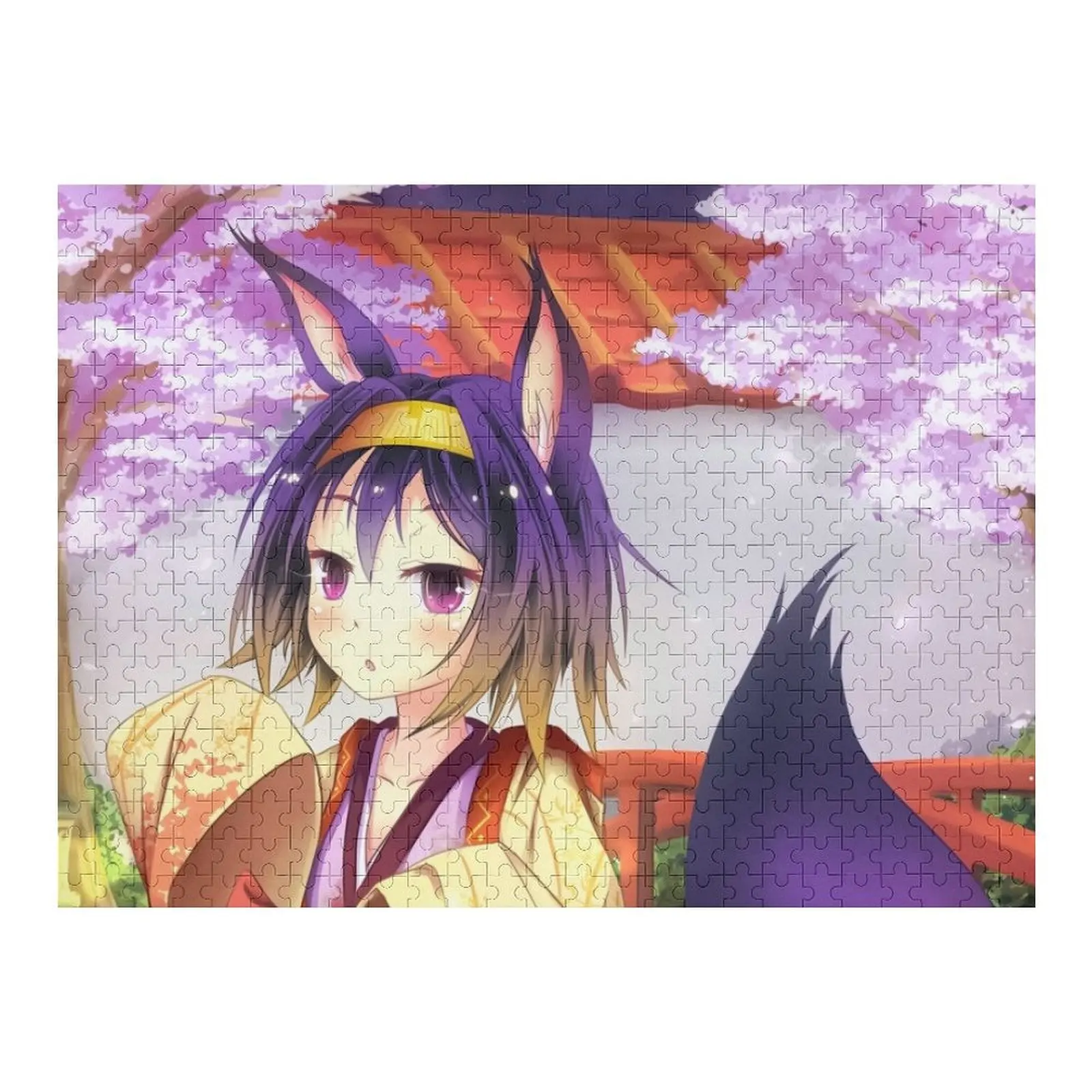 

Izuna Hatsuse No Game No Life Epic Design for fan Jigsaw Puzzle Wood Name Customized Photo Customized Toys For Kids Puzzle