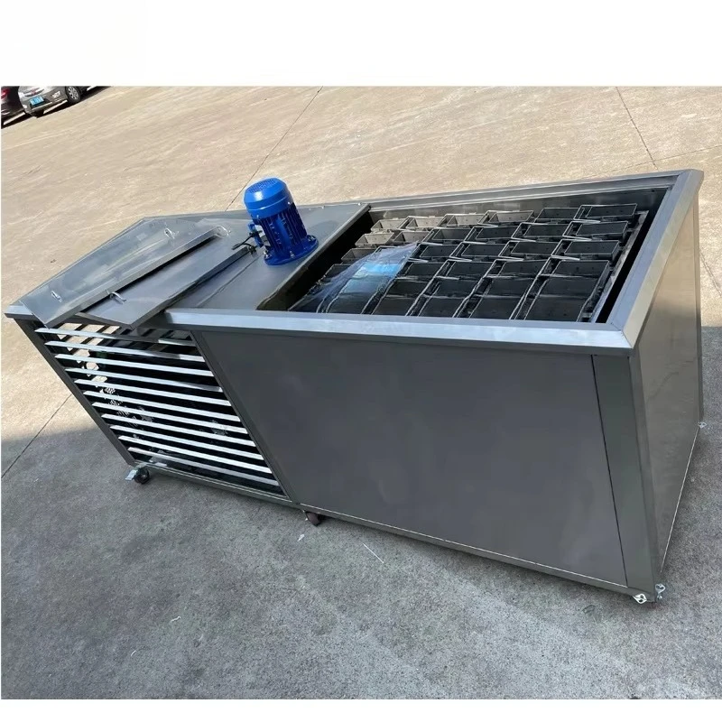 Customized 1 Ton Ice Block Making Machine Best Quality Control Best Price Dry Ice Block Maker Industrial Grade Stable