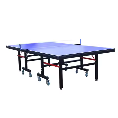 Table tennis table indoor and outdoor table tennis table foldable grid training movable table tennis case