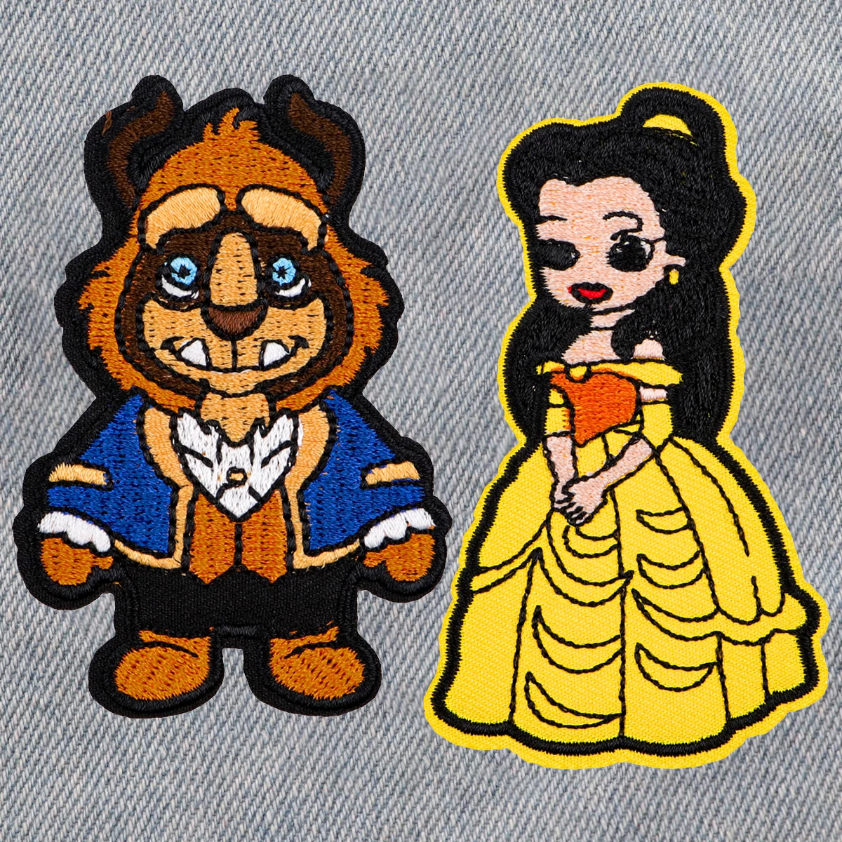 

Cute Cartoon Patch Embroidered Patches For Clothing Thermoadhesive Patches On Backpacks DIY Jackets Stickers For Friends