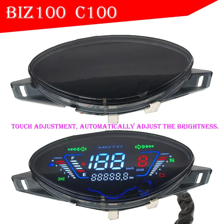 

Популярный мотоцикл C100 Biz из Южной Америки, цифровой приборный щиток SKYGO, спидометр для Taiga Gilera Smash110