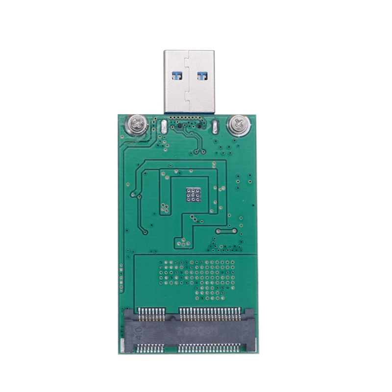 Переходник mSATA USB, адаптер mSATA SSD, переходник, карта mSATA на USB 3,0, переходная плата 6G Mini m-SATA SSD для 512 ГБ 1 ТБ m-SATA SSD