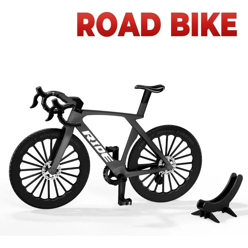 Model roweru w skali 1:8, metalowy, symulacja górskiego roweru, zabawka, ozdoba, odlewany rower szosowy BMX dla dzieci
