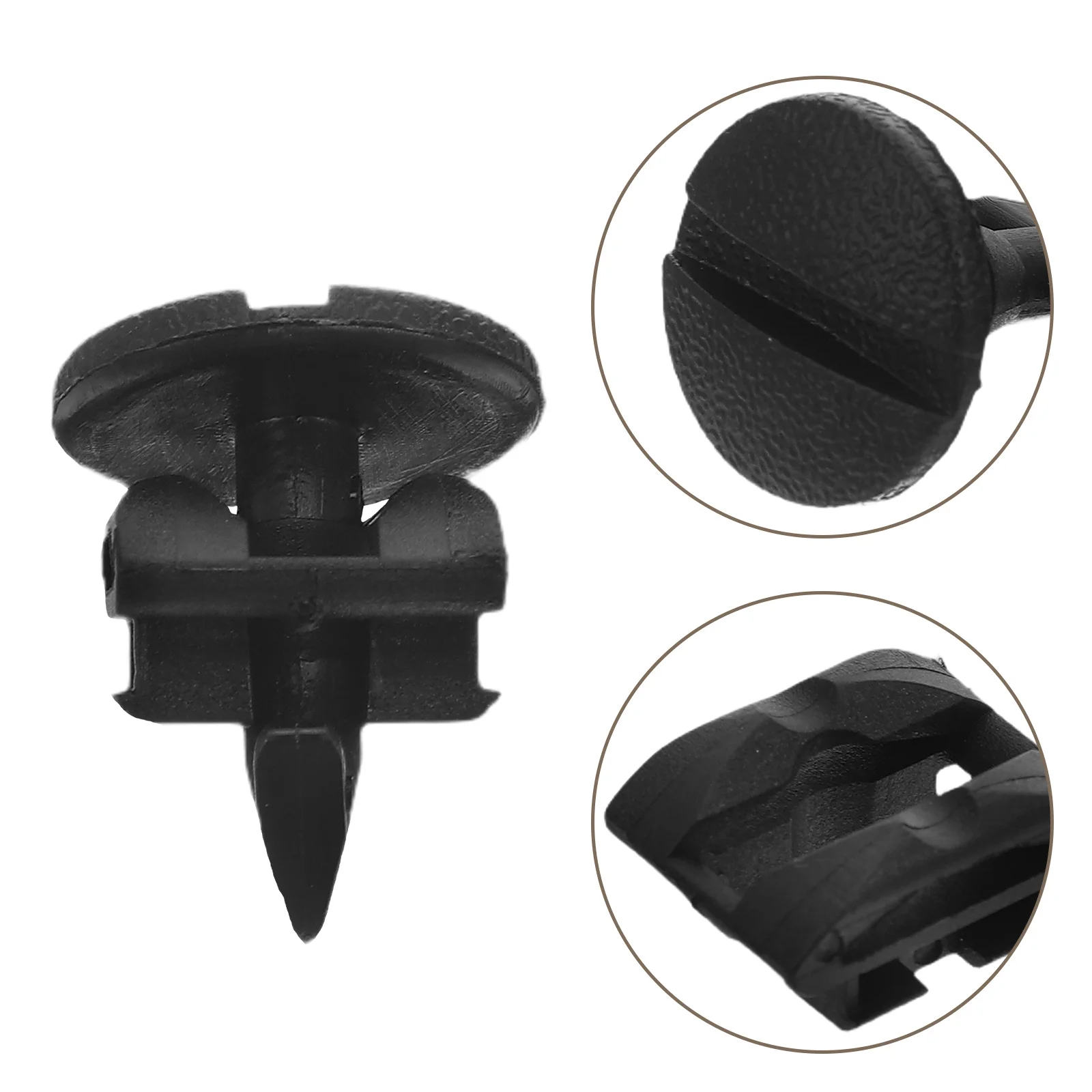 

15pcs Car Retainer Clips Automotive Durable Hood Bumper Support Plastic Body Fasteners Quick Release Replacement Black