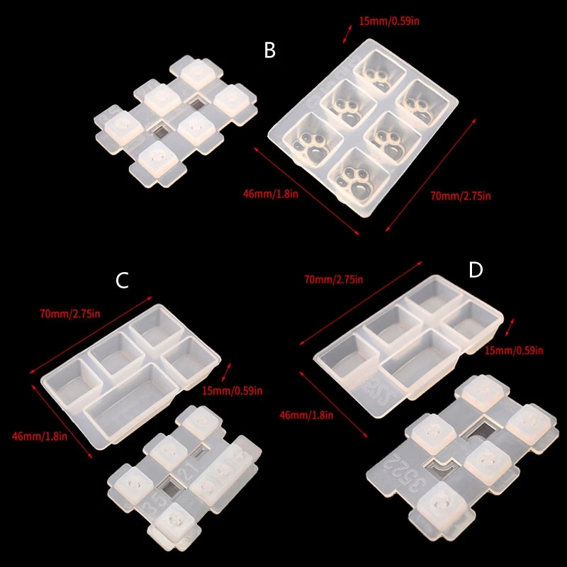 R3mc für Kirsche mx mechanische Gaming-Tastatur Epoxidharz form Computer PC Gamer Pet Paw Keycaps Silikon formen