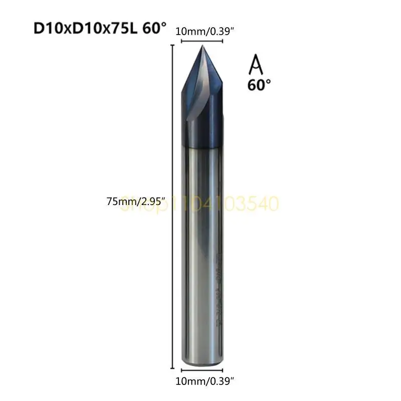 02DC Gravur Bit 60 Grad Stahl gegen Router Bit High-Precision