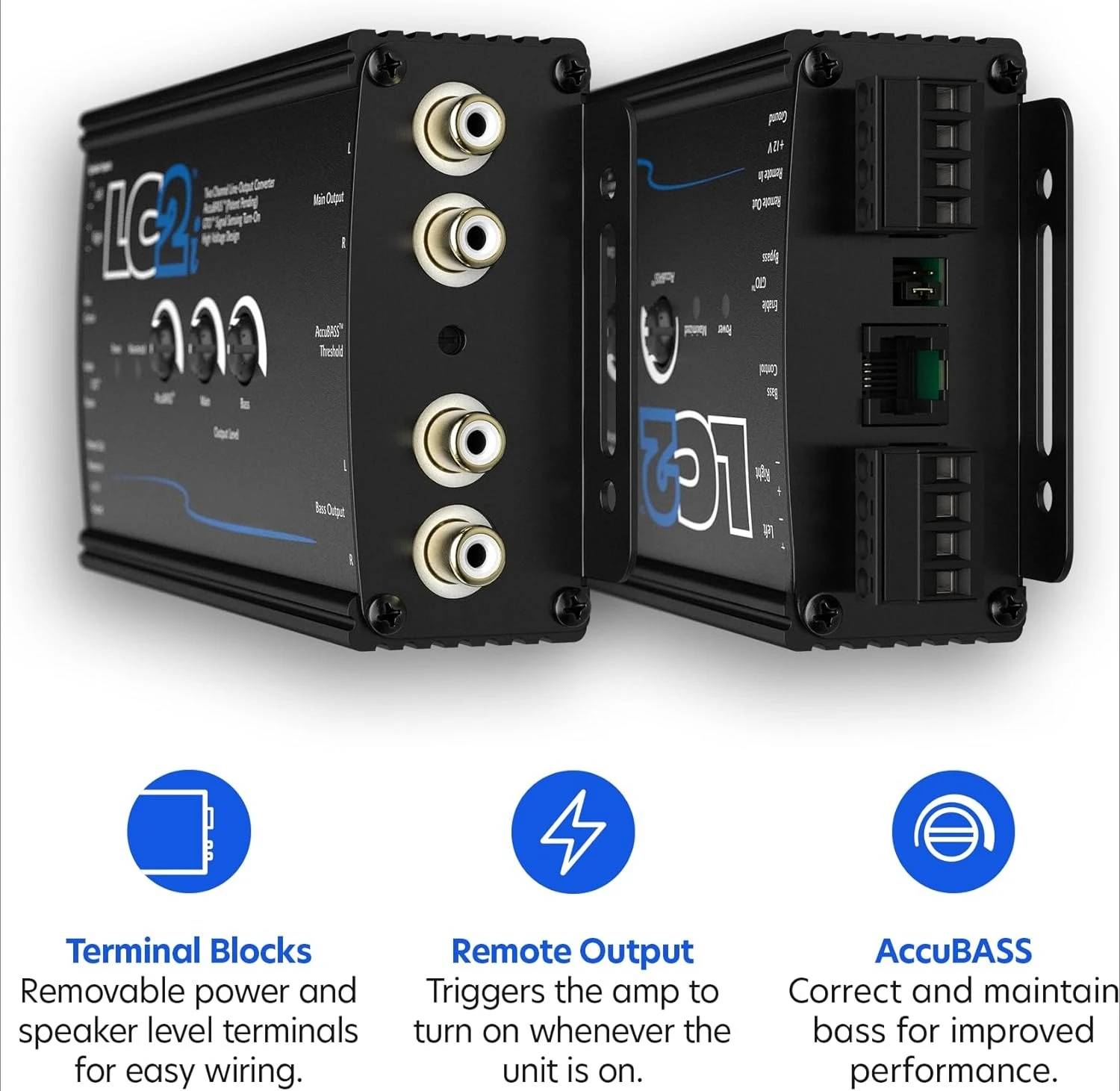 LC2i 2 Channel Line Out Converter with and Subwoofer Control·Factory Direct Sales