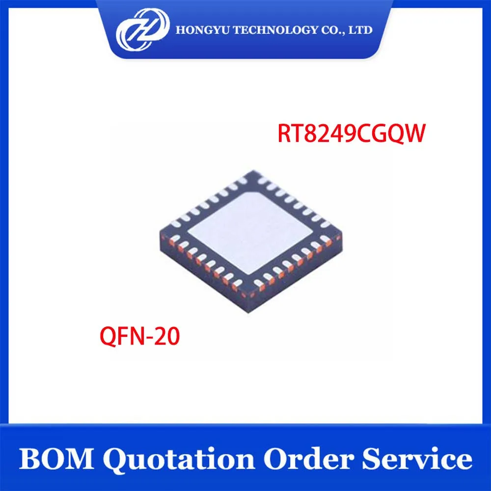 5 - 10 piezas RT8249CGQW RT8249C RT8249 2N = ** Controlador Buck CC síncrono de doble canal IC