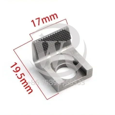 

Вольфрамовая стальная накладка для захватов Komori 2743215S05, размер 19.5x17 мм