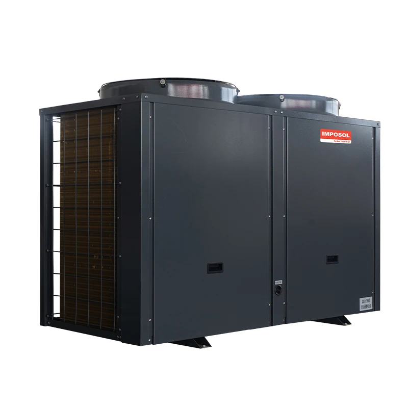 IMPOSOL Electric Powered Air Source Heat Pump Heater Inverter Technology for Commercial Outdoor Use High Efficiency Heating