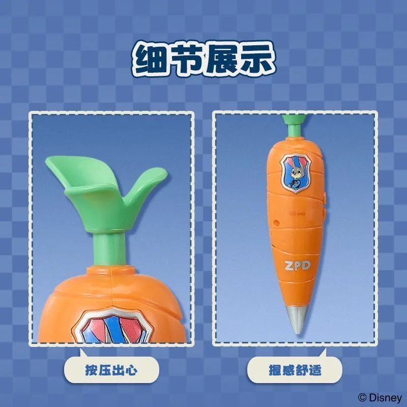 ปากกาดิสนีย์แท้ ซูโทเปีย 2 จูดี้ แครอท ปากกาการ์ตูนน่ารัก ปากกาเสียงร้องของจูดี้ กระต่าย ปากกาบันทึกเสียง ปากกาลูกลื่นลายอนิเมะ