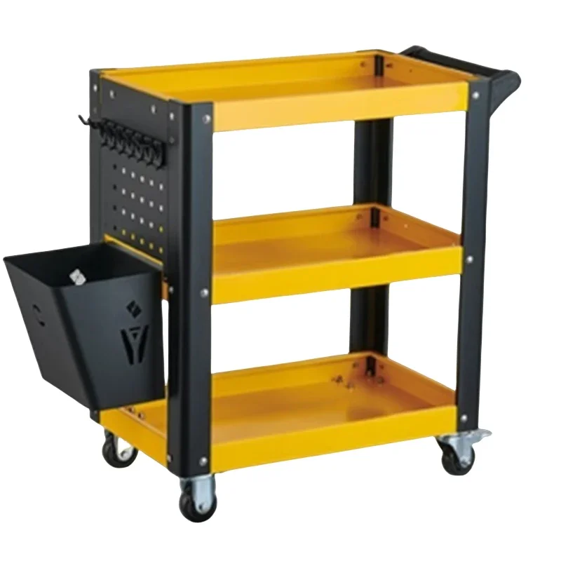 

NewWorkshop Tool Car Trolley Trolley Repair Parts Storage Auto Repair Thickened Three Layers Moving