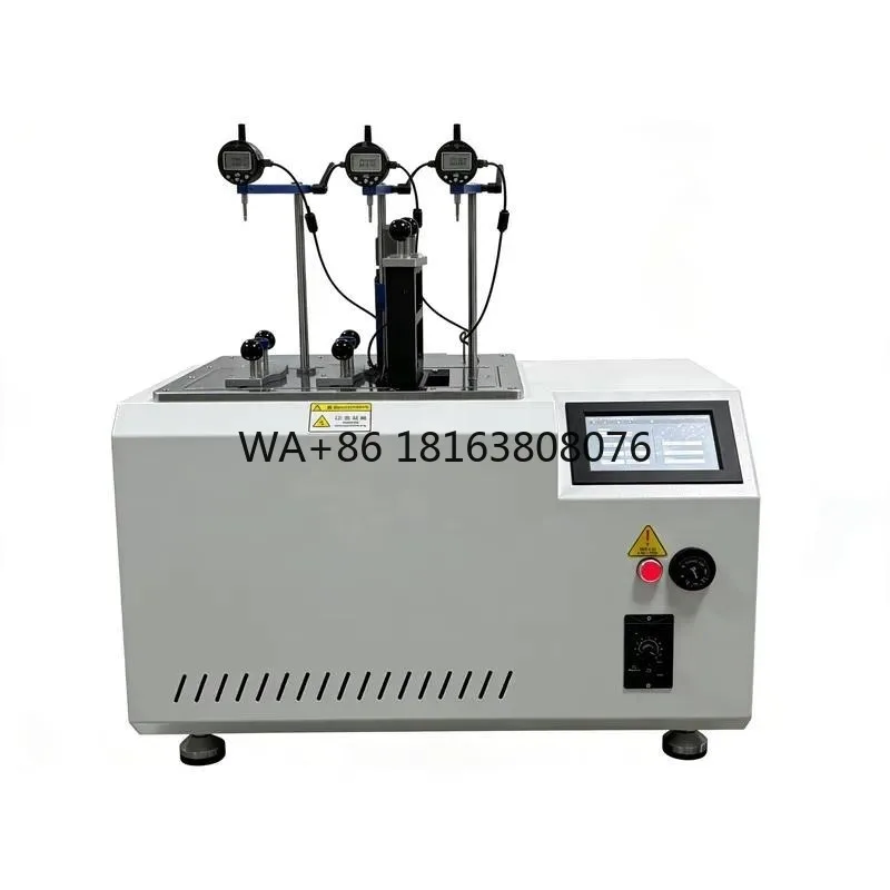 High Accuracy HDT Vicat Tester Touch Screen and PC Display for Plastics Heat Deflection Softening Point
