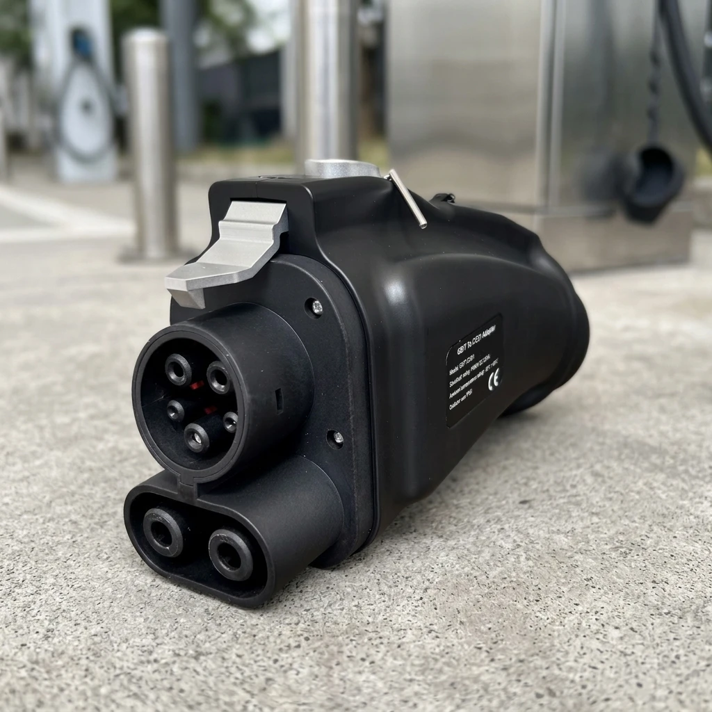 New Energy Charging Pile Adapter US Plug to European EV Standard J1772 to Type 2 Cross-Border Made in China