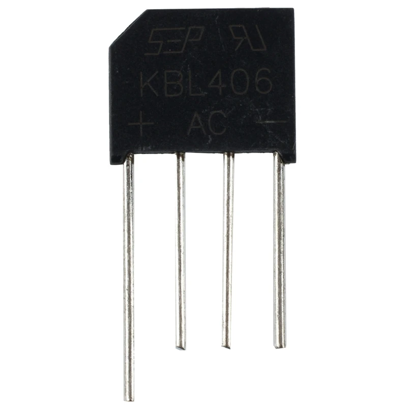 Promotion! 10Pcs KBL406 Bridge Rectifier