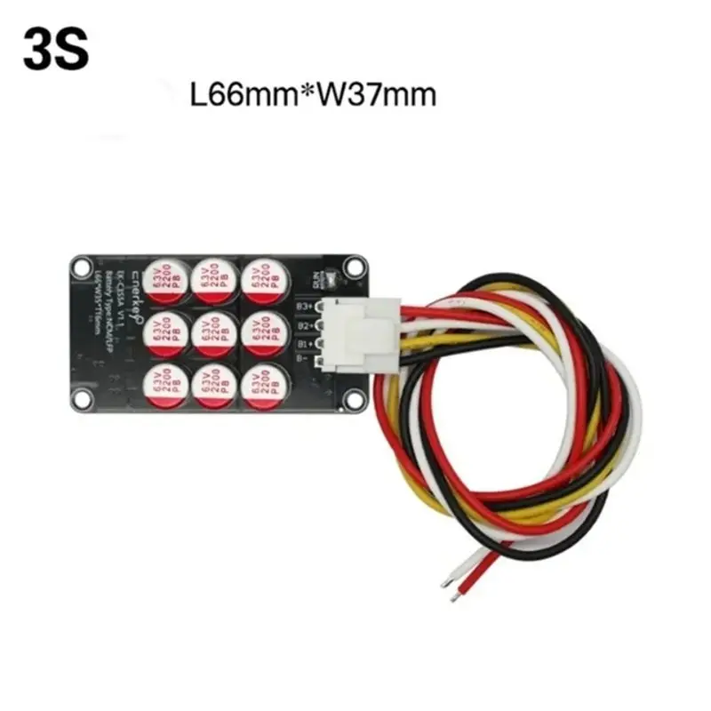 A73E-Active BMS Board 3S 5A Whole Group Balancer Lithium Lipo Lifepo4 Battery Equalizer Energy Transfer Capacitor