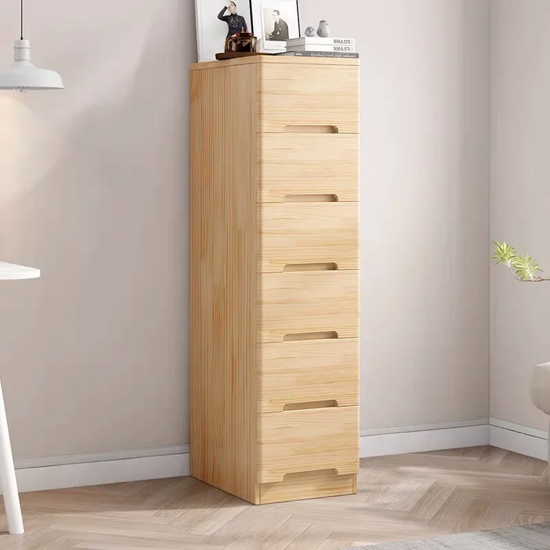 crevice cabinet multi-layer drawer type living room chest crevice storage bedside table bedroom locker chest of drawers